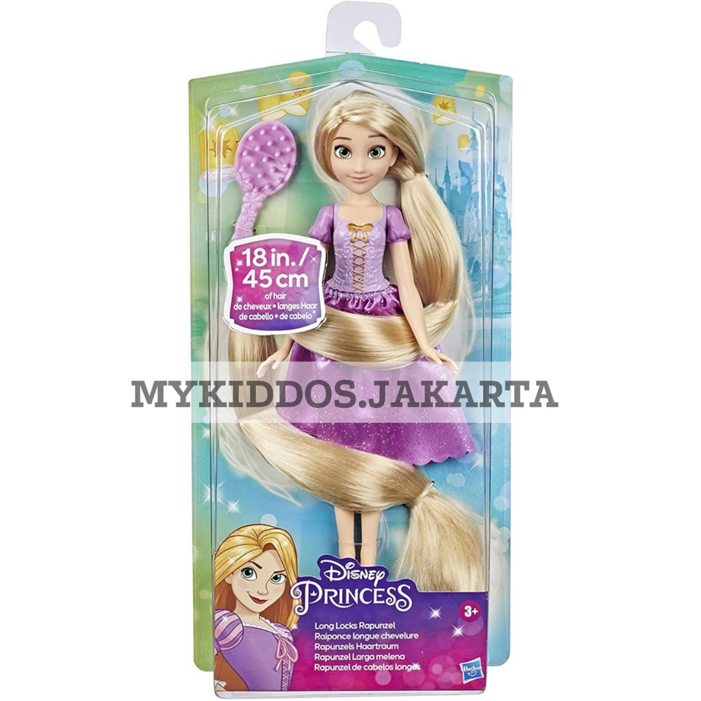 Jual Disney Princess Long Locks Rapunzel 18'' Long Blonde Hair Doll ...