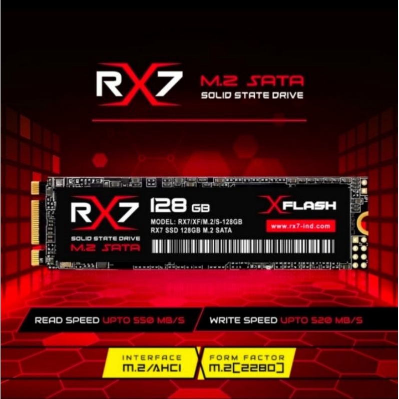 Jual SSD M2 SATA 128GB RX7 | Shopee Indonesia