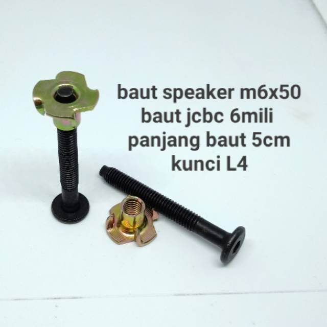 BAUT SPEAKER 6X50 JCBC 5CM SPEAKER 18" MUR CAKAR