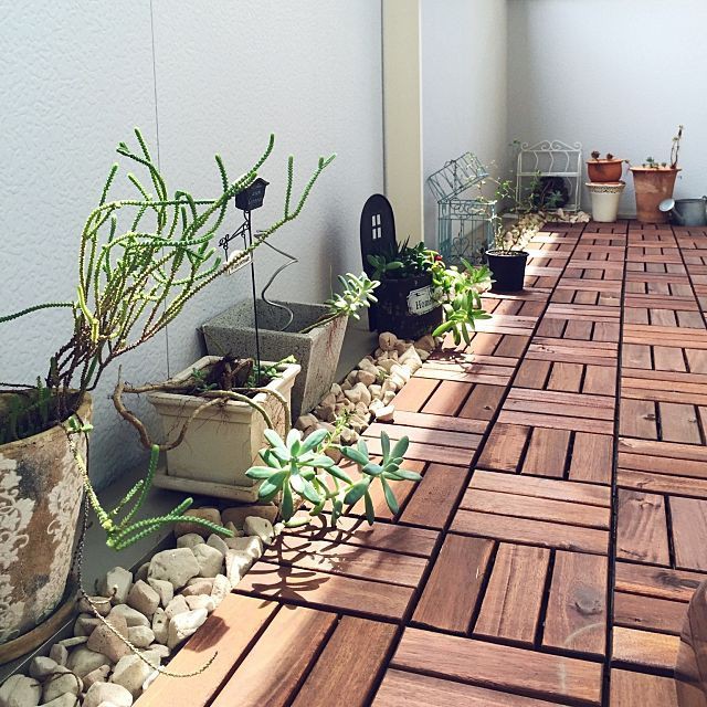 LANTAI KAYU DECKING TILE OUTDOOR INDOOR HALUS RAPI PRESISI