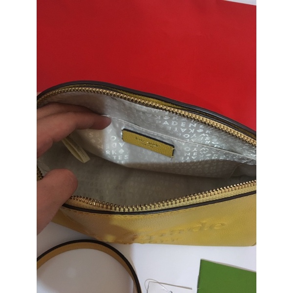 Kate Spade Daffodil shops Larchmount Bag