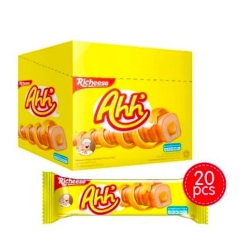 Jual GROSIR!! RICHEESE AHH RICHOCO NABATI 1 BOX ISI 20 KEJU COKLAT ...