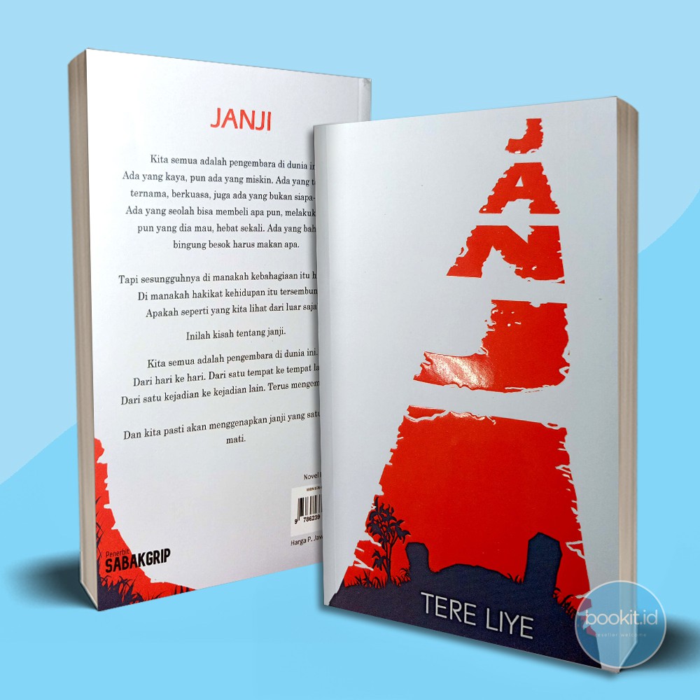 Jual Buku Novel Janji By Tere Liye Shopee Indonesia