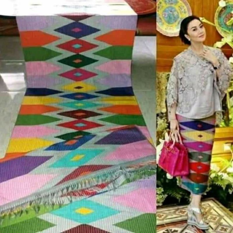 Jual kain tenun rangrang | Shopee Indonesia