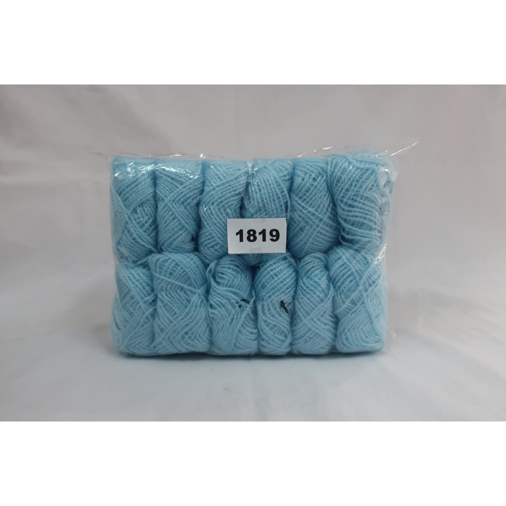 Jual Benang Wol Ply Kecilsietacrylic Yarn Warna Biru Shopee Indonesia