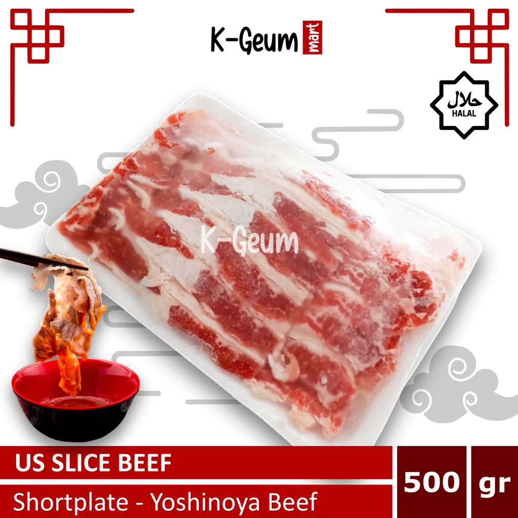 Jual Us Beef Slice Daging Sapi Slice Yoshinoya Yakiniku Shabu