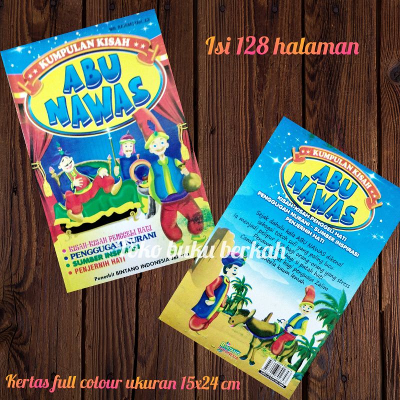 Jual Buku Kumpulan Kisah Abu Nawas (15x24cm) | Shopee Indonesia