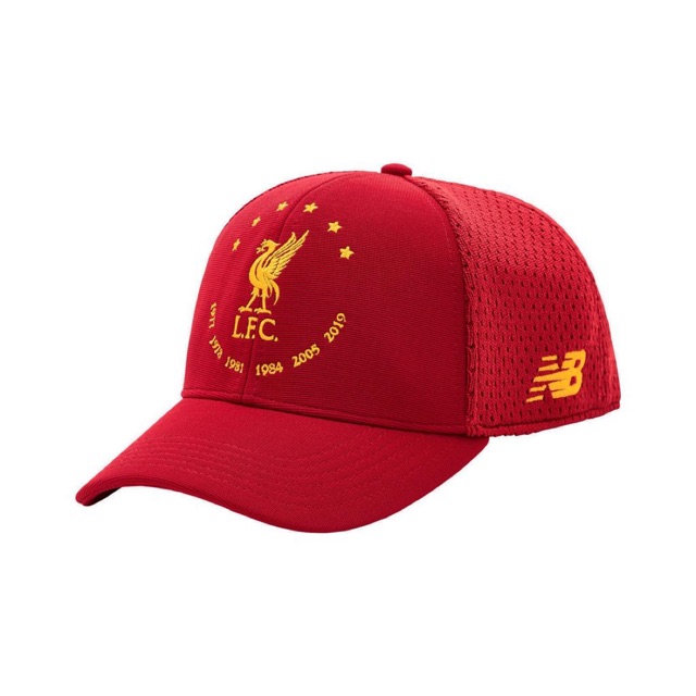 Jual Topi Liverpool New Balance LFC 6 Times Caps Original Shopee Indonesia