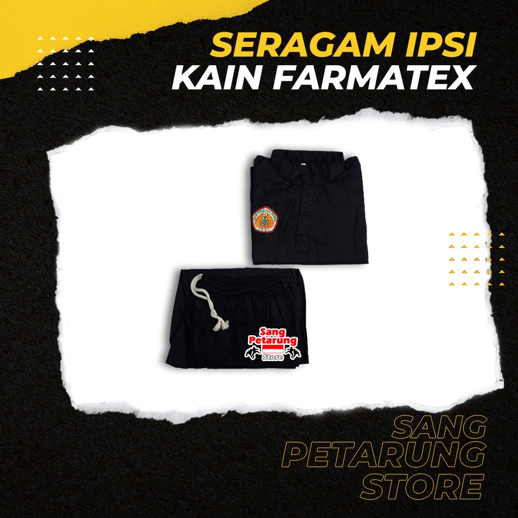 Jual Baju Seragam Silat IPSI Martial Arts Uniform IPSI Seragam