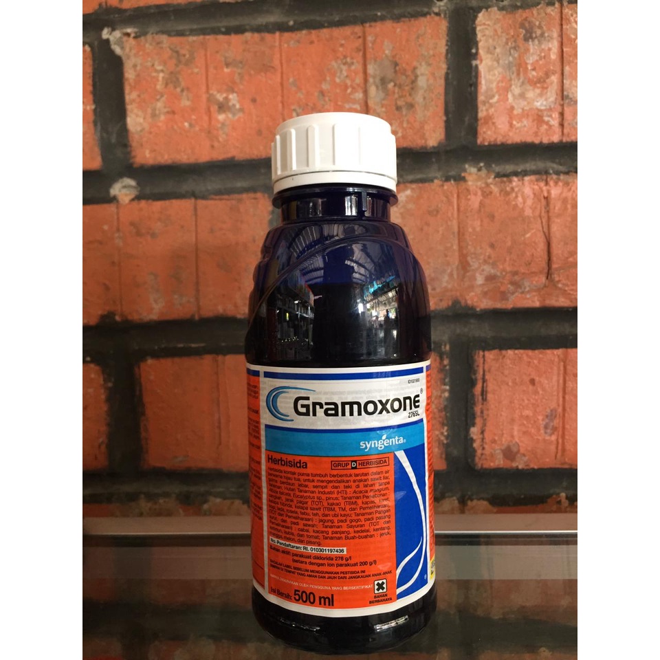 Jual Gramoxone 500 Ml Herbisida Parakuat Diklorida 276 Sl Obat Pembasmi