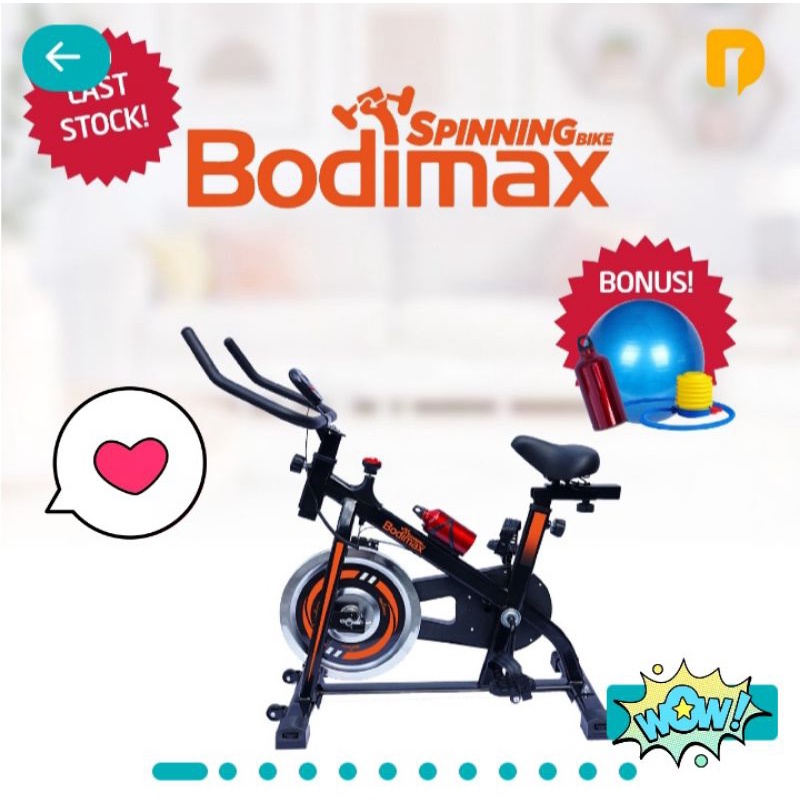 bodimax spinning bike