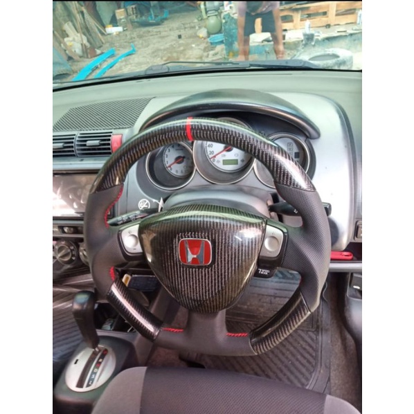 Jual Stir Type-R Carbon Honda Jazz Gd3 | Shopee Indonesia