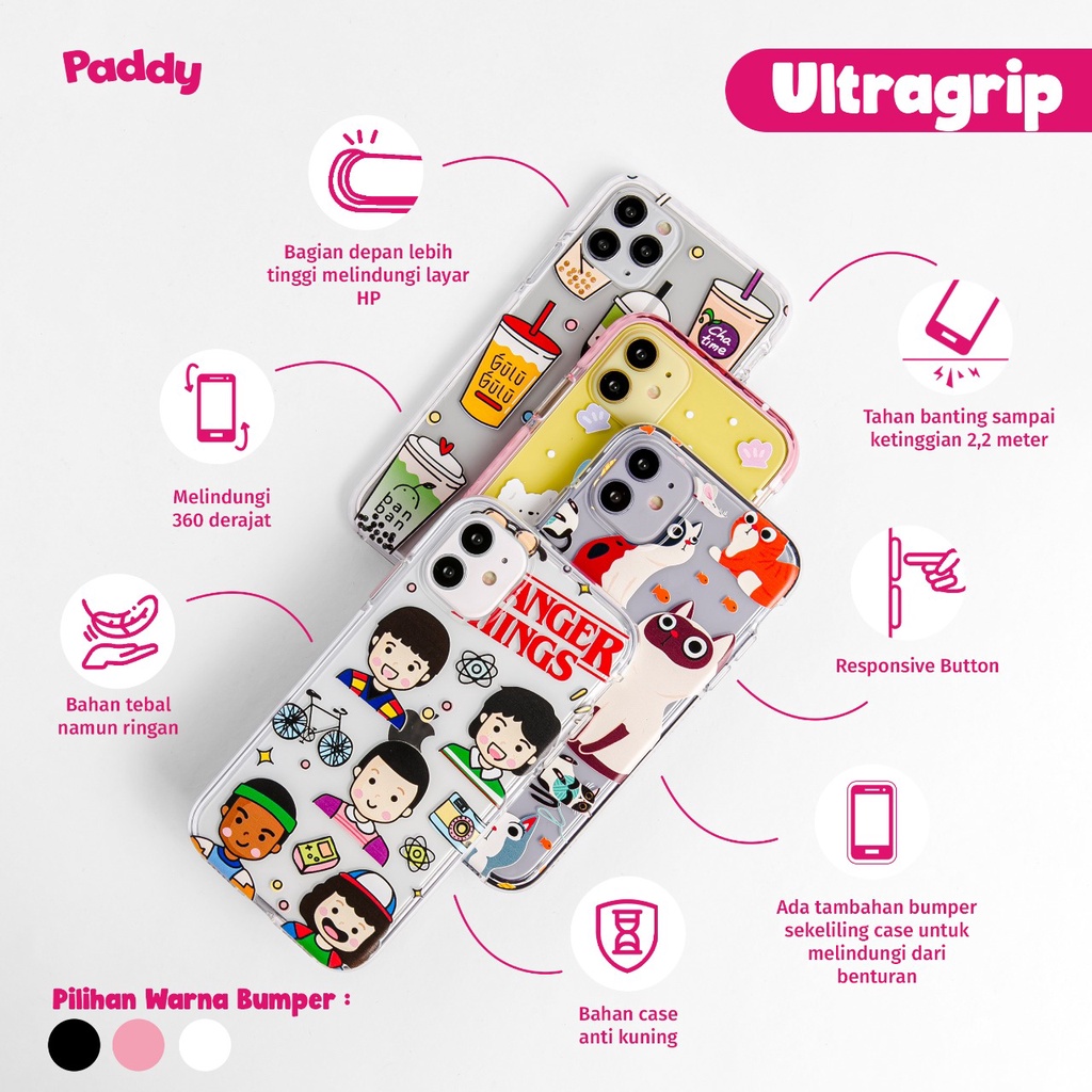 Jual Paddy Ultra Grip Case 2.0 - Casing Custom Gambar | Shopee Indonesia