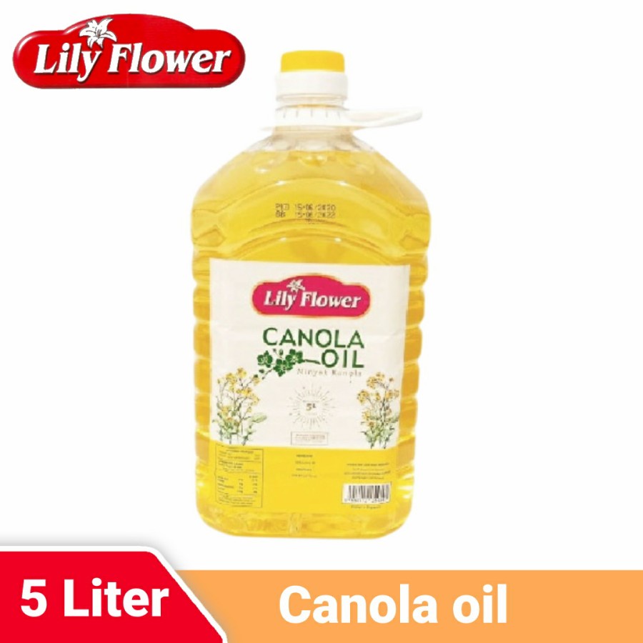 Jual Canola Oil Lily Flower / Minyak Canola 5 liter Shopee Indonesia