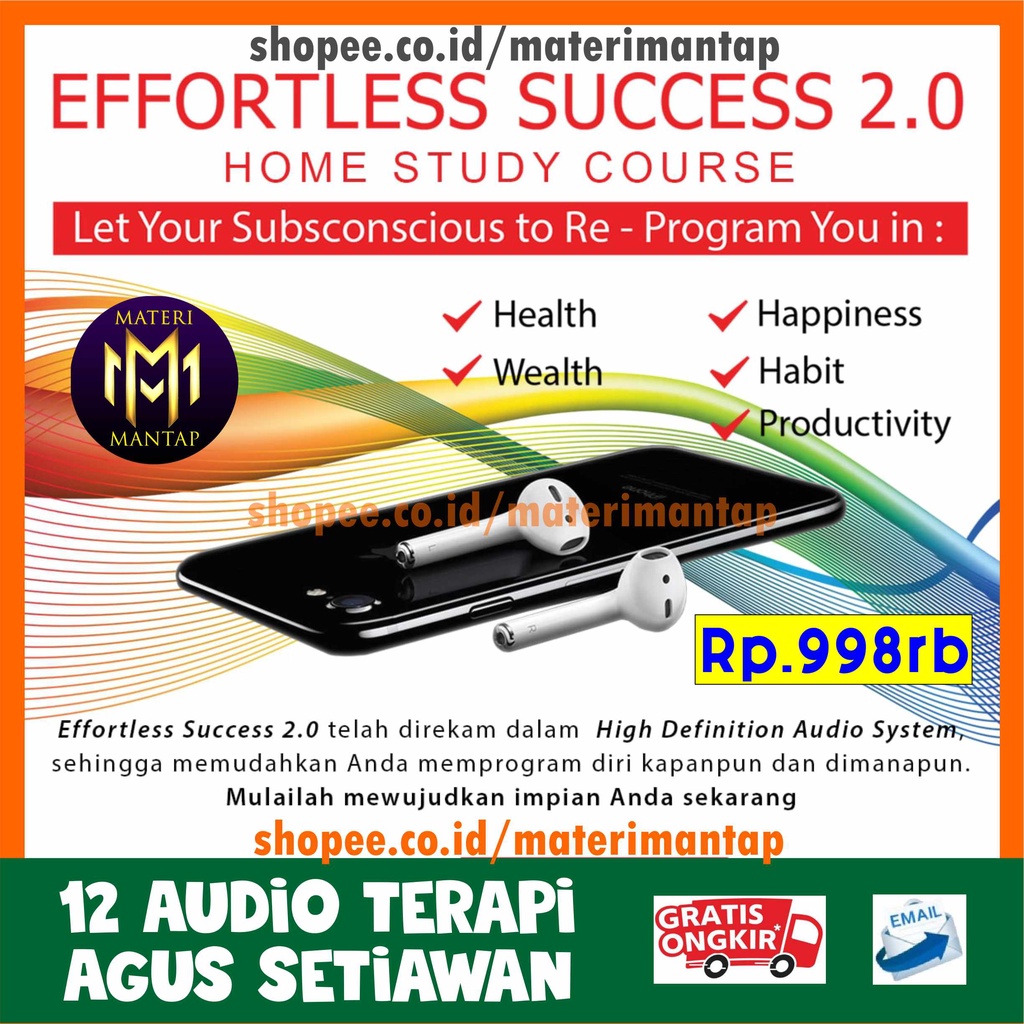 Jual Agus Setiawan - Effortless Success Cara Memprogram Ulang Pikiran ...