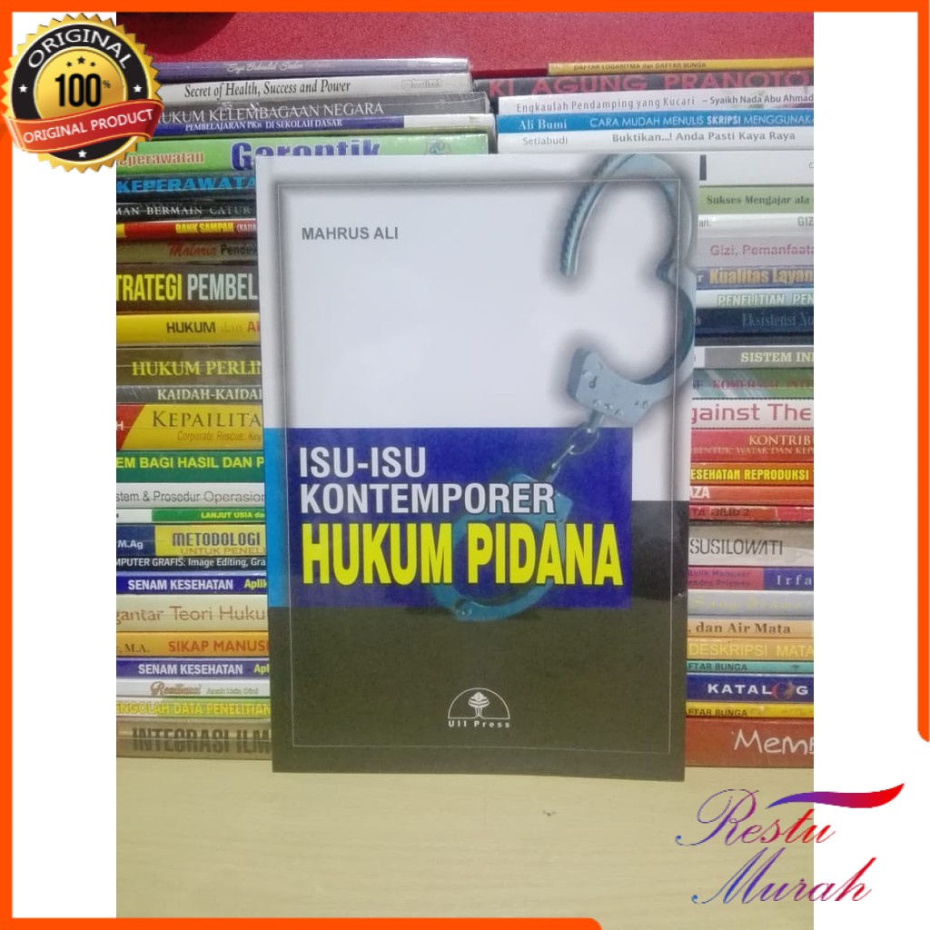 Jual Buku Original Isu Isu Kontemporer Hukum Pidana Mahrus Ali Shopee