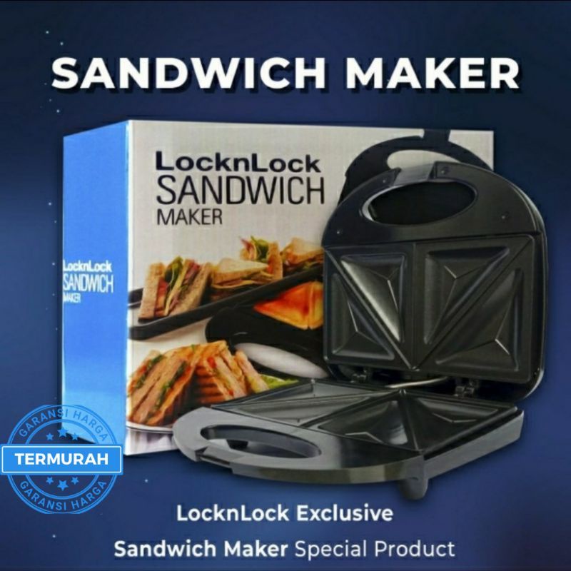 Jual Lock n Lock Sandwich Maker / Toaster Lock&Lock Pemanggang Roti ...