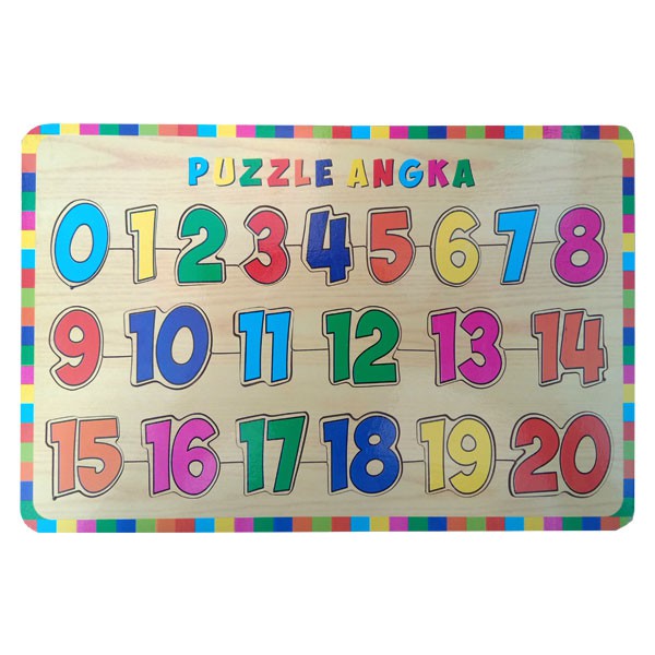Jual Puzzle Angka 0 – 20 | Shopee Indonesia