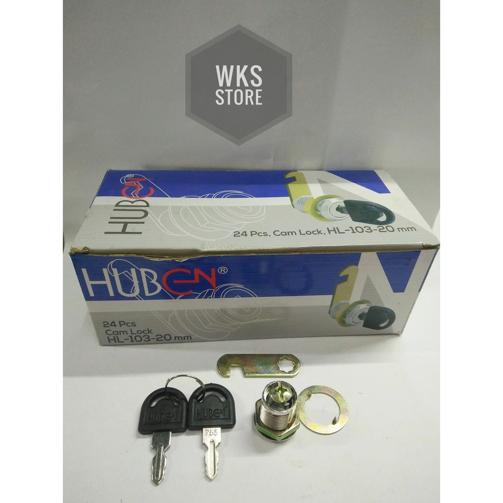 Jual Kunci Loker Kait Cam Lock 20 Mm Camlock Merk Huben Hl 103 20 Mm