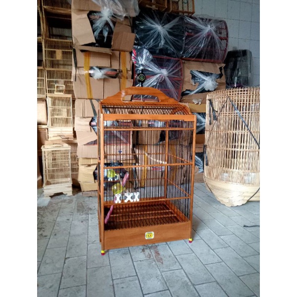 Jual Sangkar Kandang Kotak Oriq No 3 Warna Coklat Grab Shopee