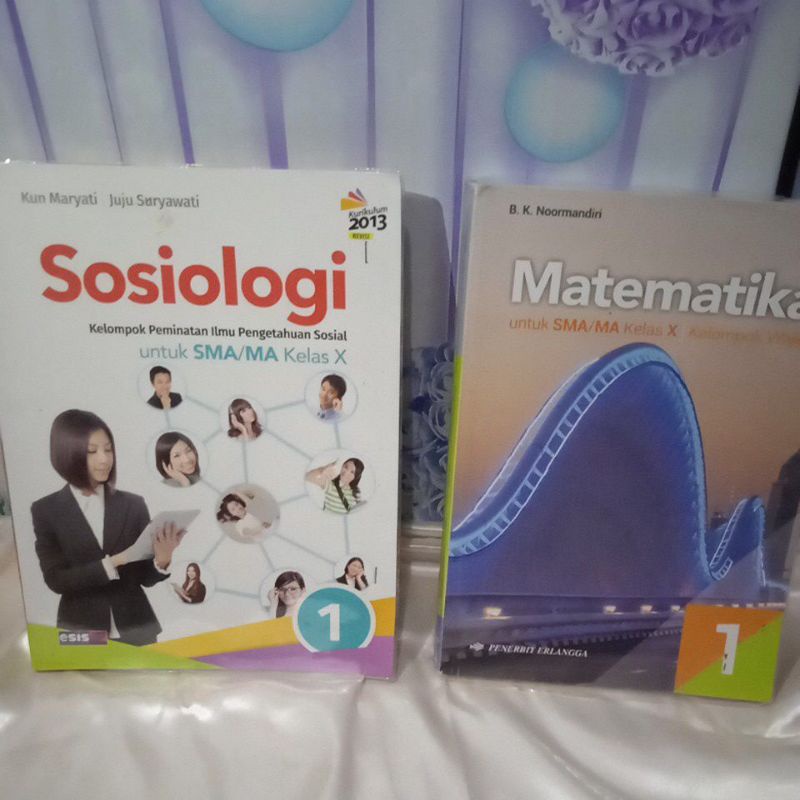 Jual BUKU PAKET SOSIOLOGI DAN MATEMATIKA UNTUK SMA KELAS 10 @ HARGA PER ...