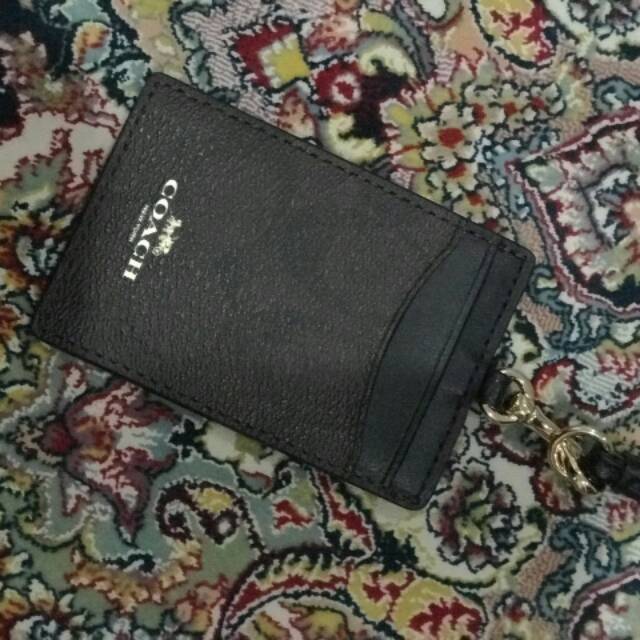 Jual ID CARD HOLDER / COACH NAME TAG ORIGINAL Shopee Indonesia