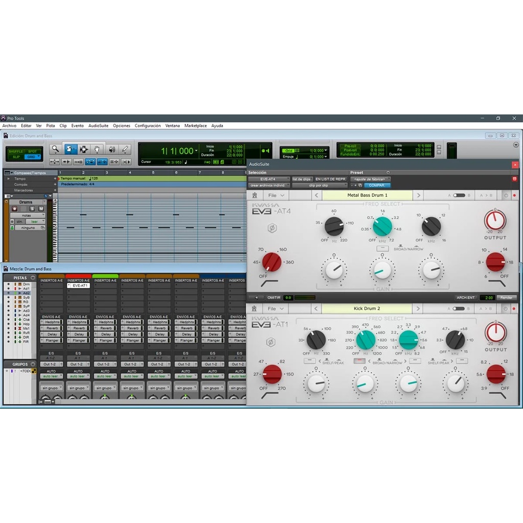 Jual Kuassa EVE-AT VST Plugin 4-band parametric equalizer with an ...