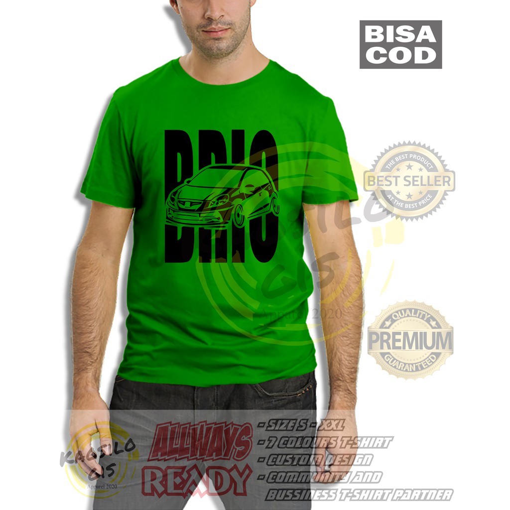 Jual Kaos Honda Brio Look Otomotif Kaosilogis Shopee Indonesia