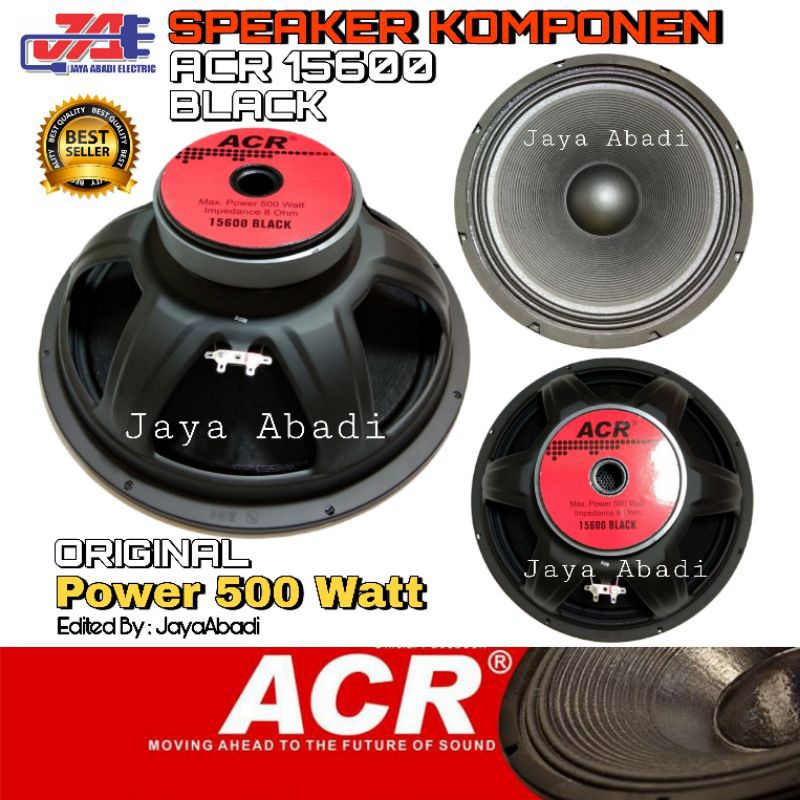 Jual SPEAKER KOMPONEN 15 INCH ACR 15600 BLACK ORIGINAL | Shopee