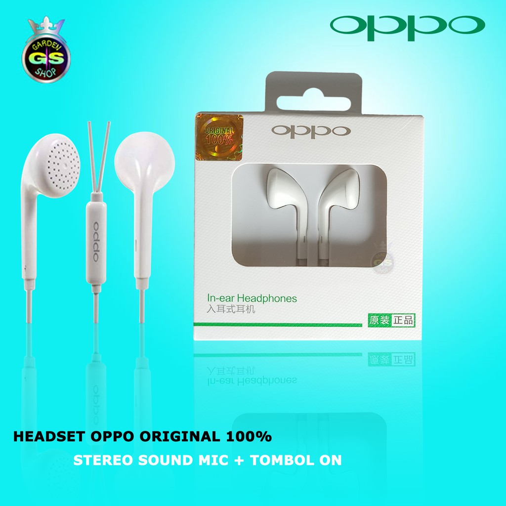 Harga headset best sale oppo f9 original