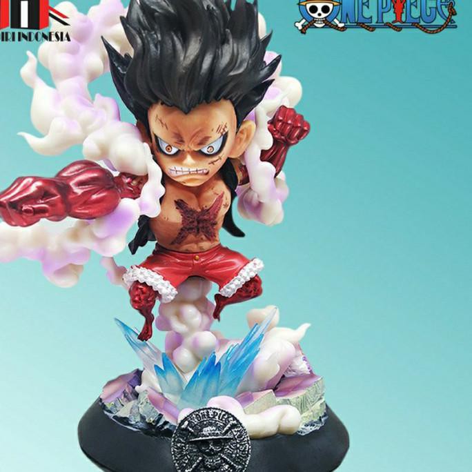 Jual Monkey D Luffy Action Figure One Piece Bounce Man Gear 4 Snake
