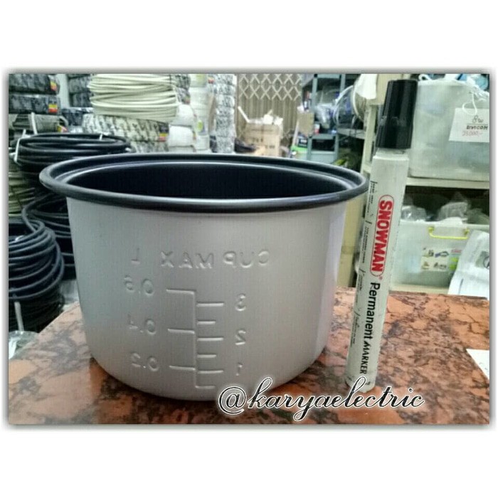 Jual Panci Teflon Rice Cooker 0,6L Miyako 606/607 ORIGINAL MIYAKO