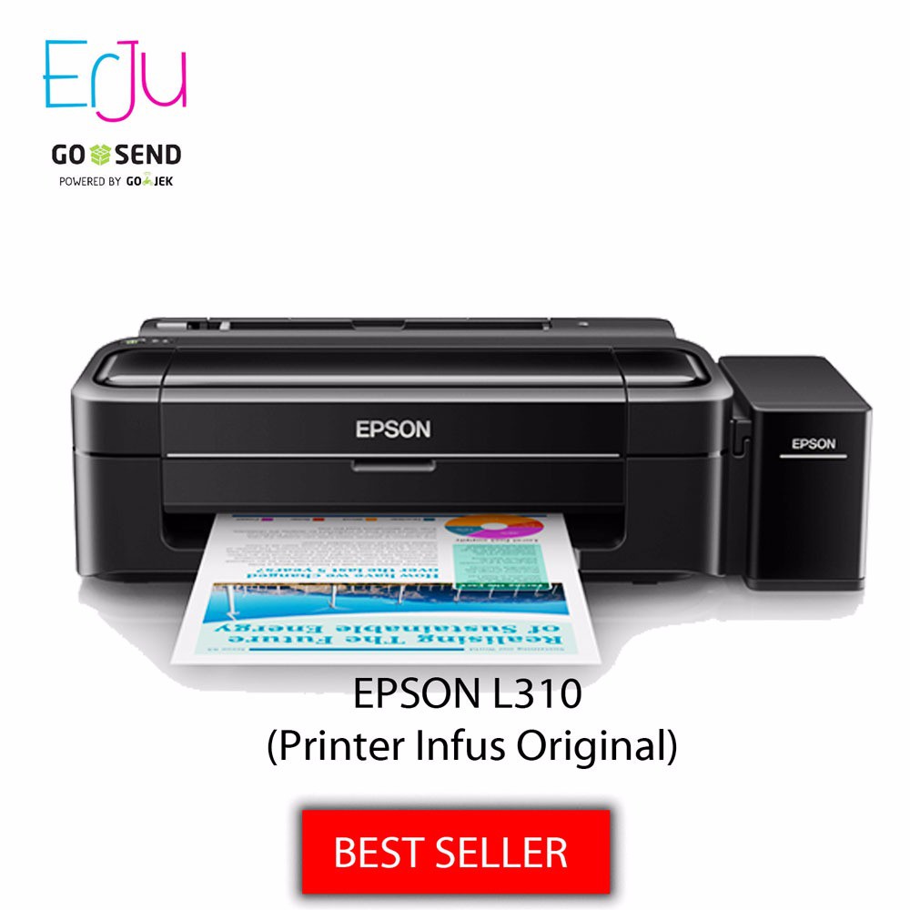 Jual Epson L310 A4 Printer Inkjet Infus Original Shopee Indonesia