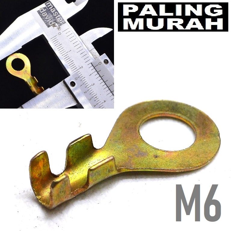 Jual Klem Aki Bulat M6 Skun Ring Terminal Penyambung Kabel Accu