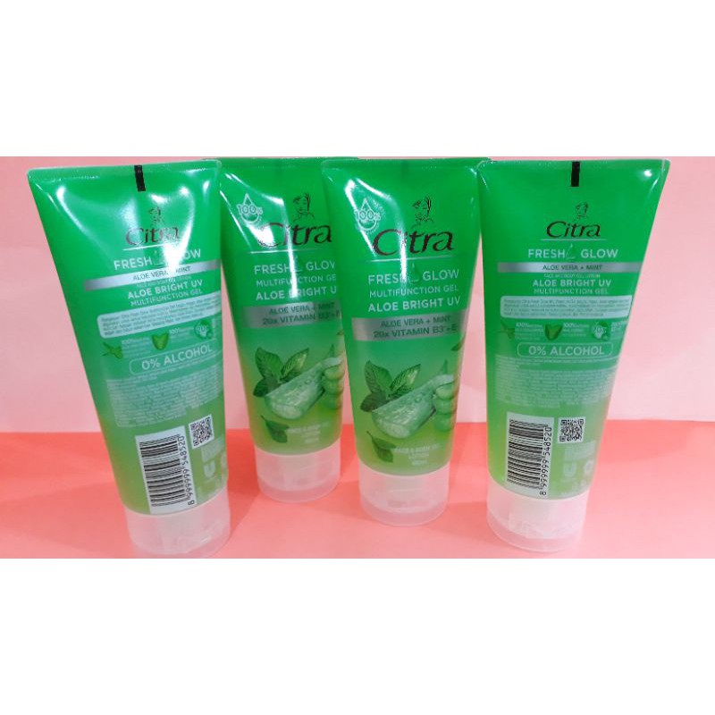 Jual Citra Fresh Glow Multifunction Gel Aloe Vera 180ml Shopee Indonesia 7709