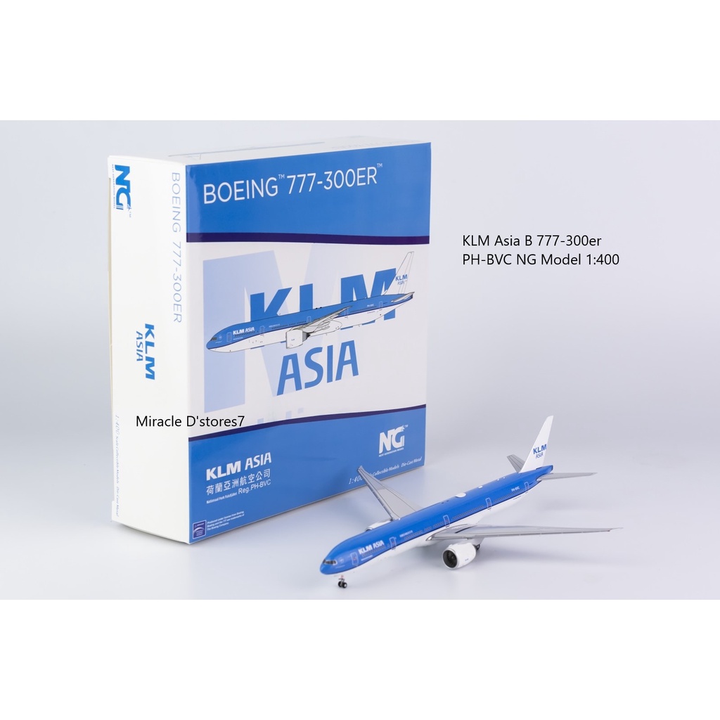 Jual KLM Asia B 777-300er PH-BVC NG Model 1:400 | Shopee Indonesia