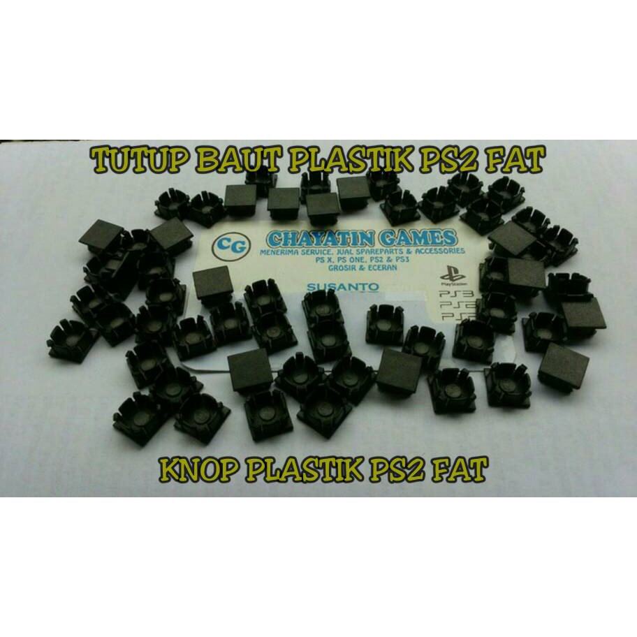 Jual Knop Plastik PS2 Fat - Tutup Baut PS2 Tebal Model Plastik Harga ...