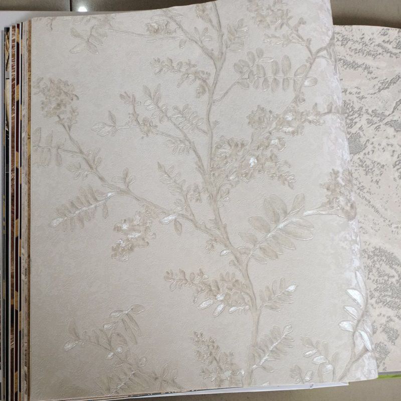 Jual Wallpaper Dinding Motif Ranting Pohon Silver Gold Emas | Shopee ...