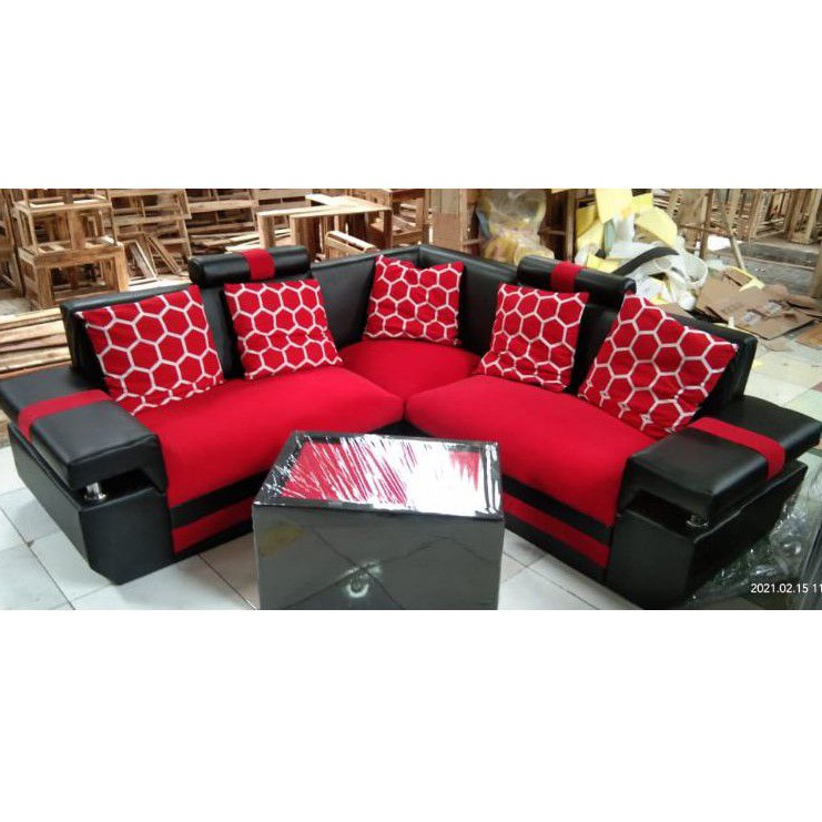 Jual BEKASI FREE ONGKIR !! SOFA L SUDUT TERBARU !! | Shopee Indonesia