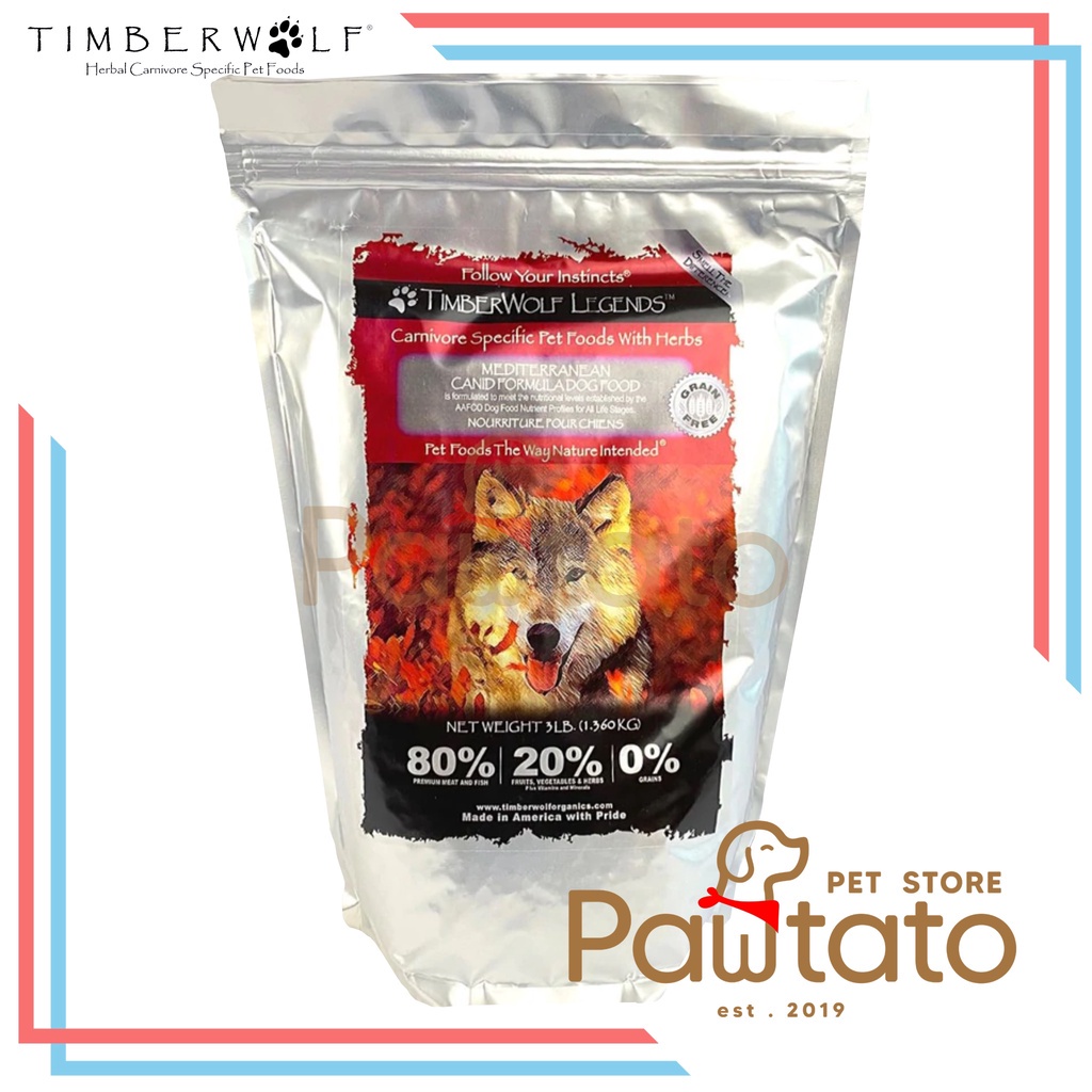 Jual Makanan Anak Anjing Timberwolf Mediterranean Lamb & Apples Puppy