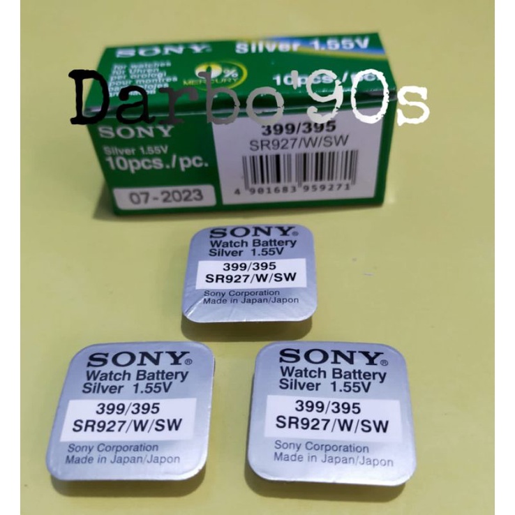 Watch Battery Batterie Orologio Sony 395 / SR927 / SW - Confezione Da 2 Pezzi SR927W Battery - Foto 6