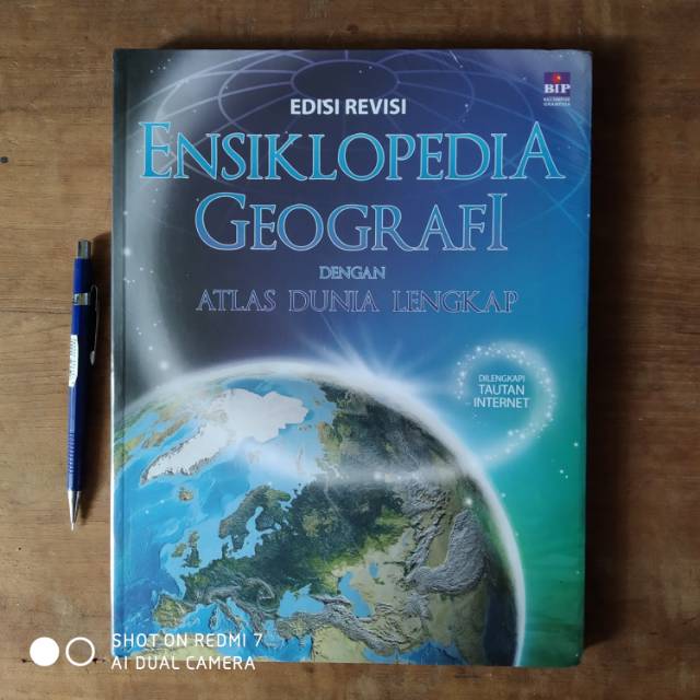 Jual Ensiklopedia Geografi Dengan Atlas Dunia Lengkap Edisi Revisi