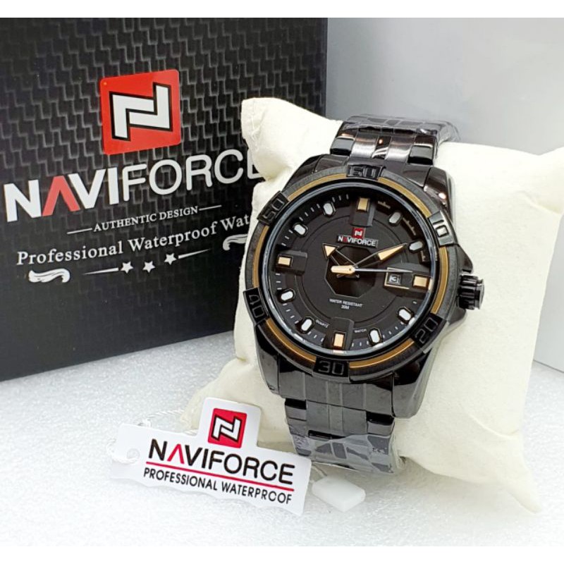 Jual JAM TANGAN NAVIFORCE 9079 STAINLESS ORIGINAL Shopee Indonesia