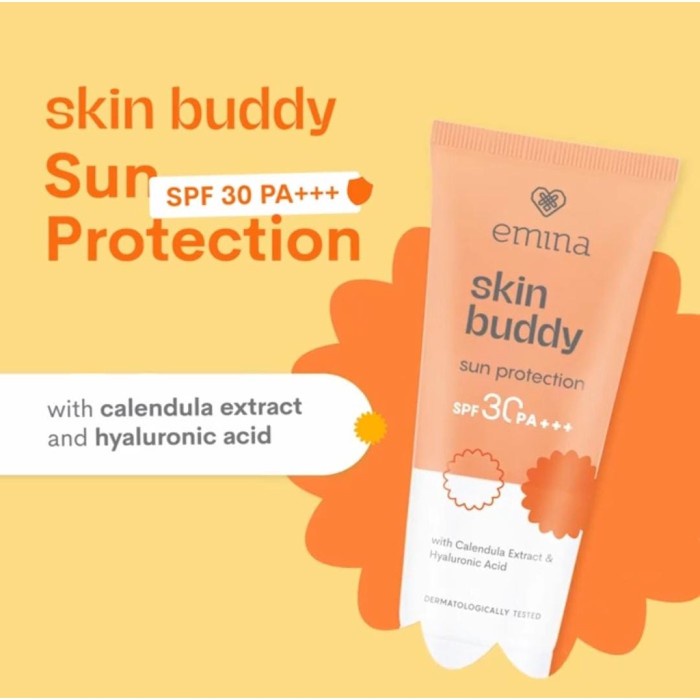 Jual Emina Skin Buddy Sun Protection SPF 30 PA+++ 60 ml Shopee Indonesia
