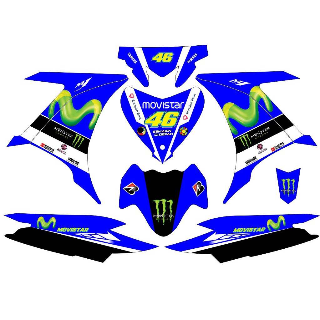 Jual Decal Sticker Jupiter MX 135 cc Shopee Indonesia