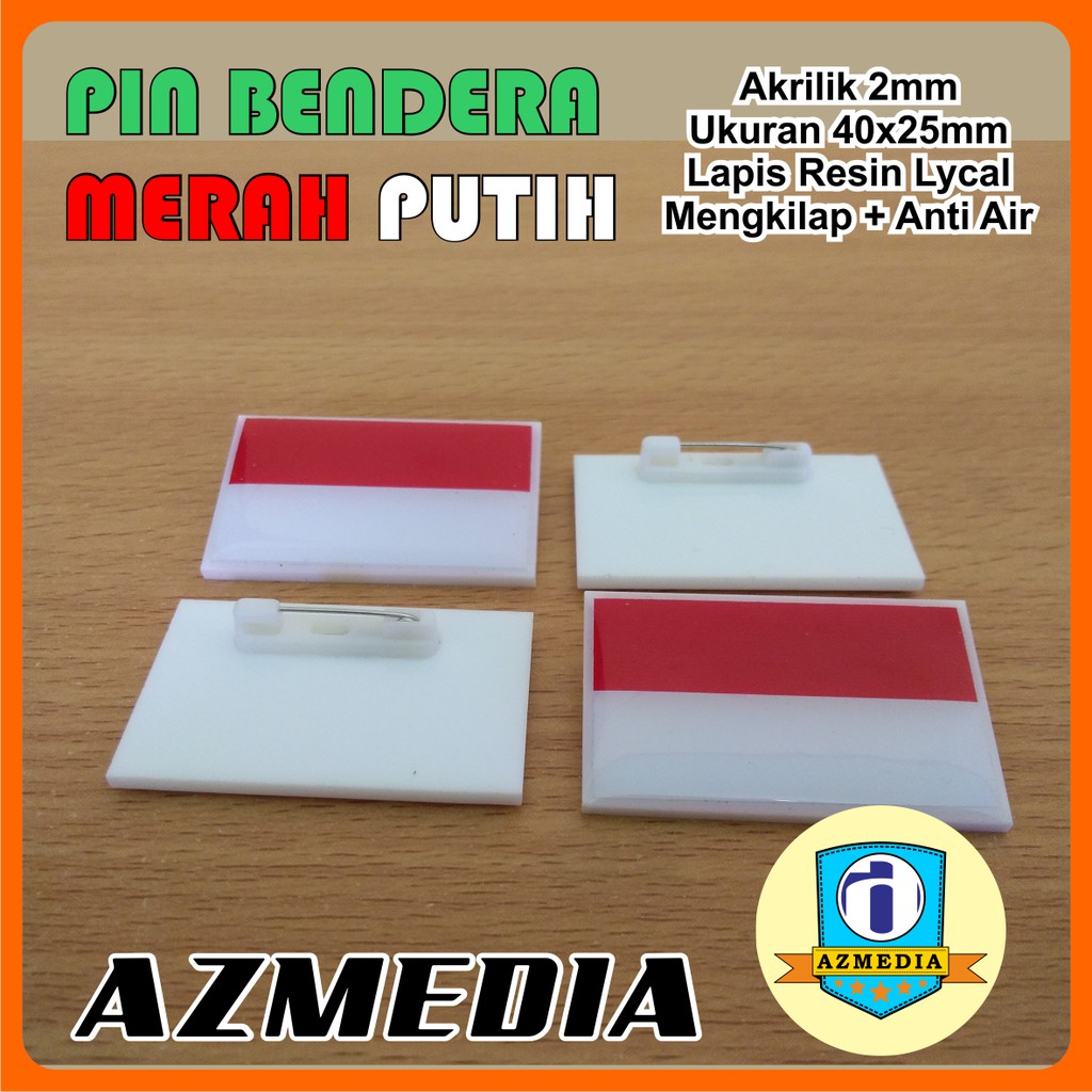 Jual PIN Bendera Merah Putih (A41) Peniti | Shopee Indonesia