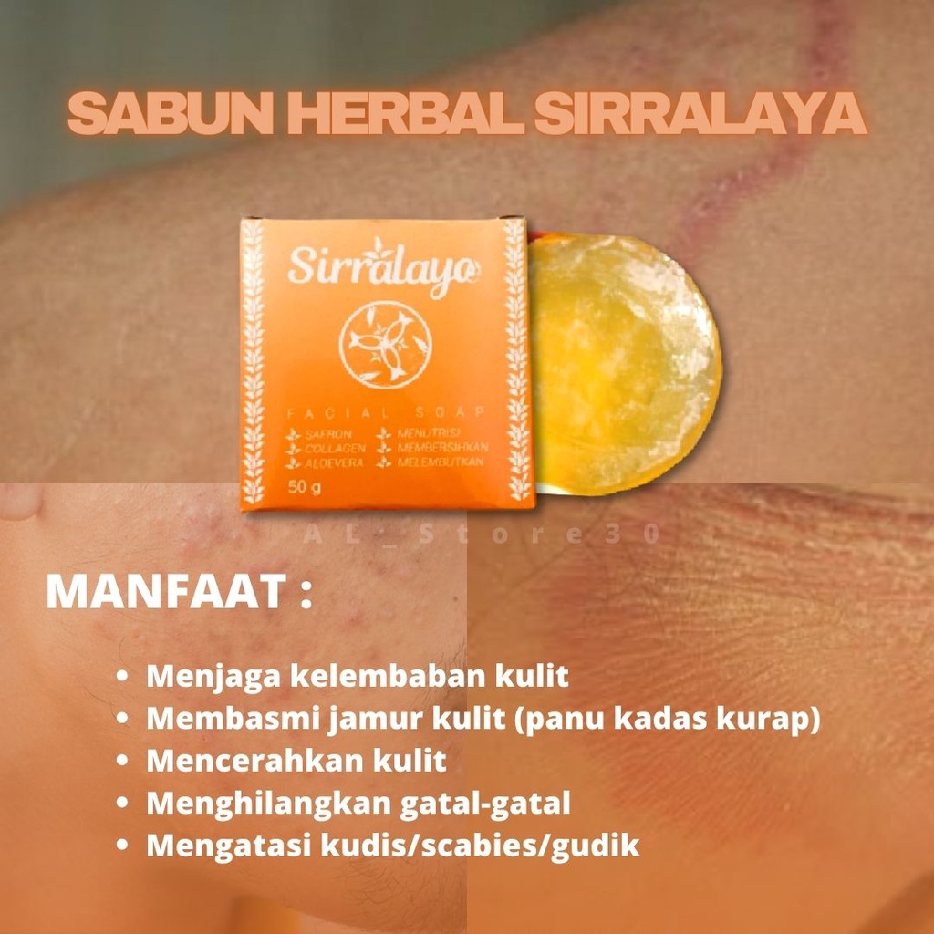 Jual SABUN HERBAL UNTUK PANU KADAS KURAP GATAL GATAL SABUN SIRRALAYA ...