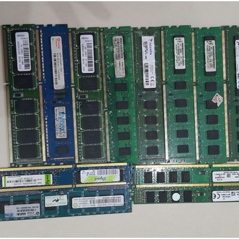 Jual Ram pc ddr3 4gb merk acak siap pakai | Shopee Indonesia