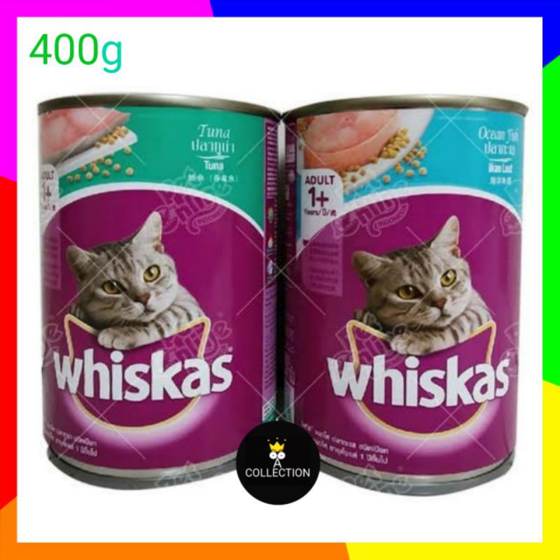 Jual Whiskas Kaleng Whiskas Basah 400g Shopee Indonesia