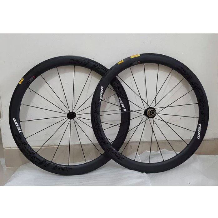 Jual Superteam New Brakeline Carbon Clincher Wheelset Road Bike